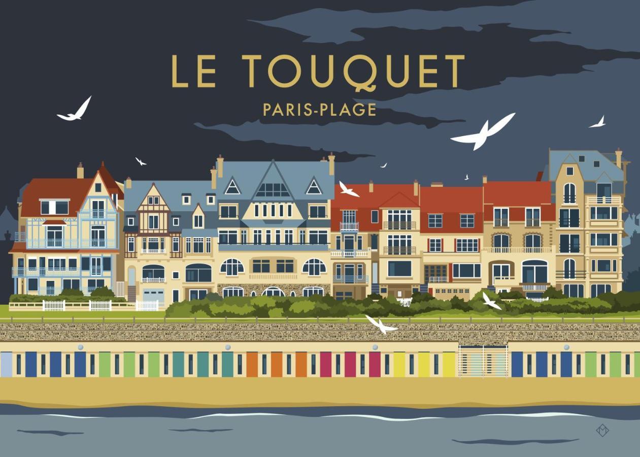 Le Touquet - Superbe Appartement 3 Chambres - Proche Mer & Centre - Wifi Exteriér fotografie